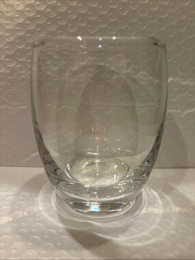 William Yeoward hand blown crystal tumbler wine old fashioned heavy clear EUC